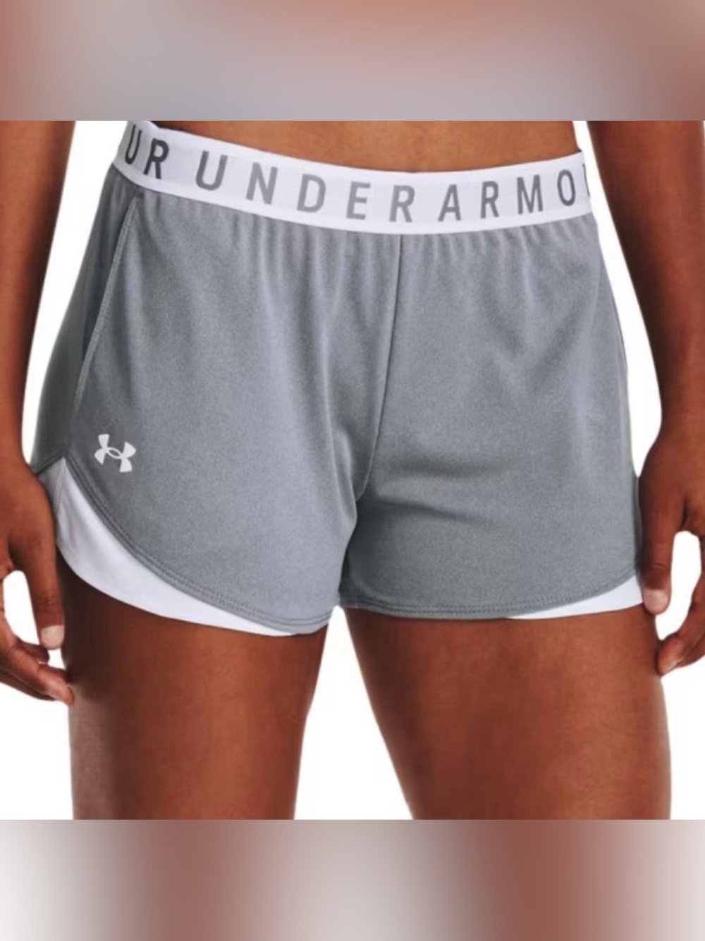 Under Armour Women’s Gray Performance Running Shorts